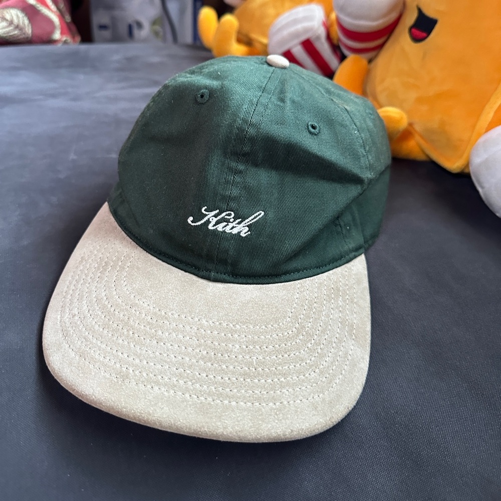 Kith Hat Green and Suede